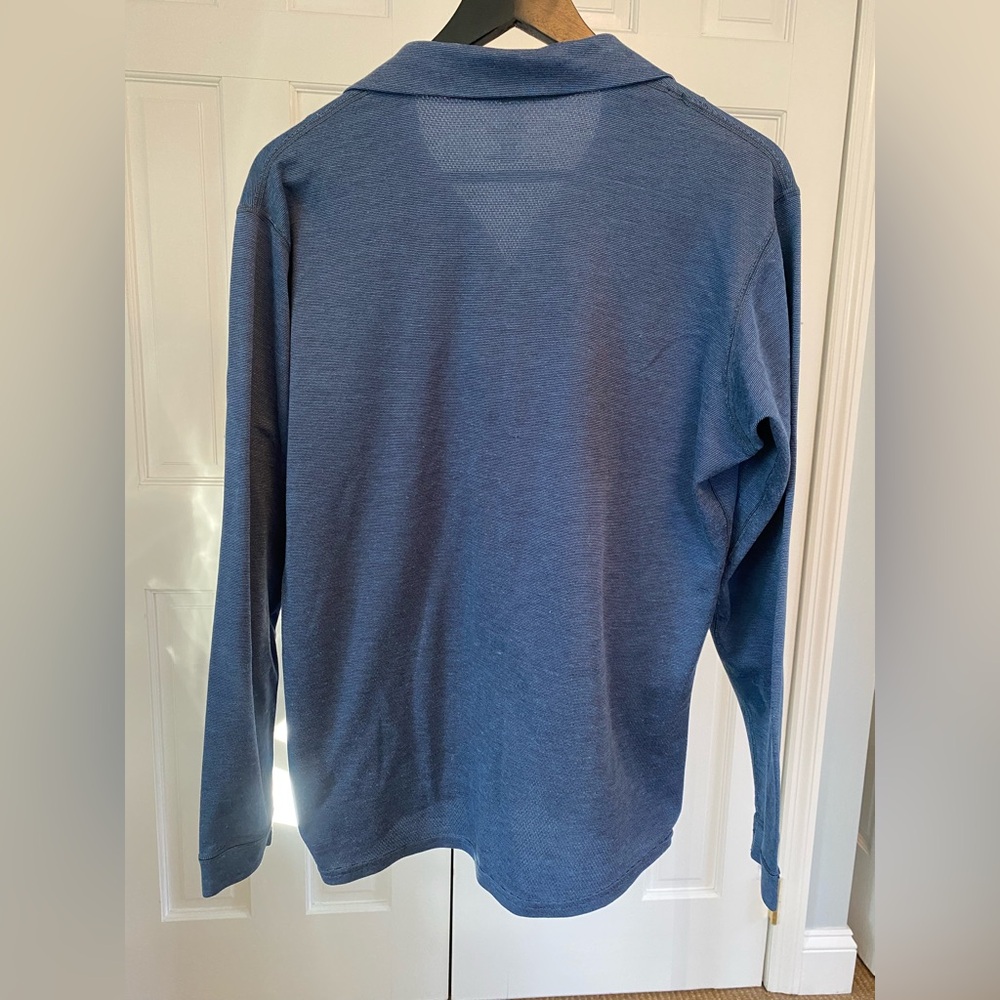 Patagonia / Capeline Zip-Neck Pullover / Blue / Medium - Picture 4 of 7